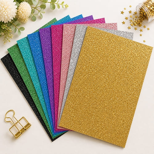 Glitter Cardstock Sheets